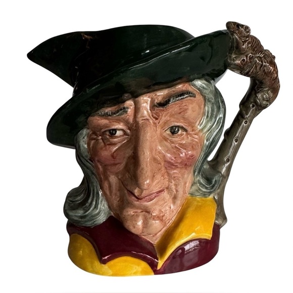 Vintage Royal Doulton “Pied Piper” Toby Jug D6403 Large Character Mug England - Picture 1 of 7